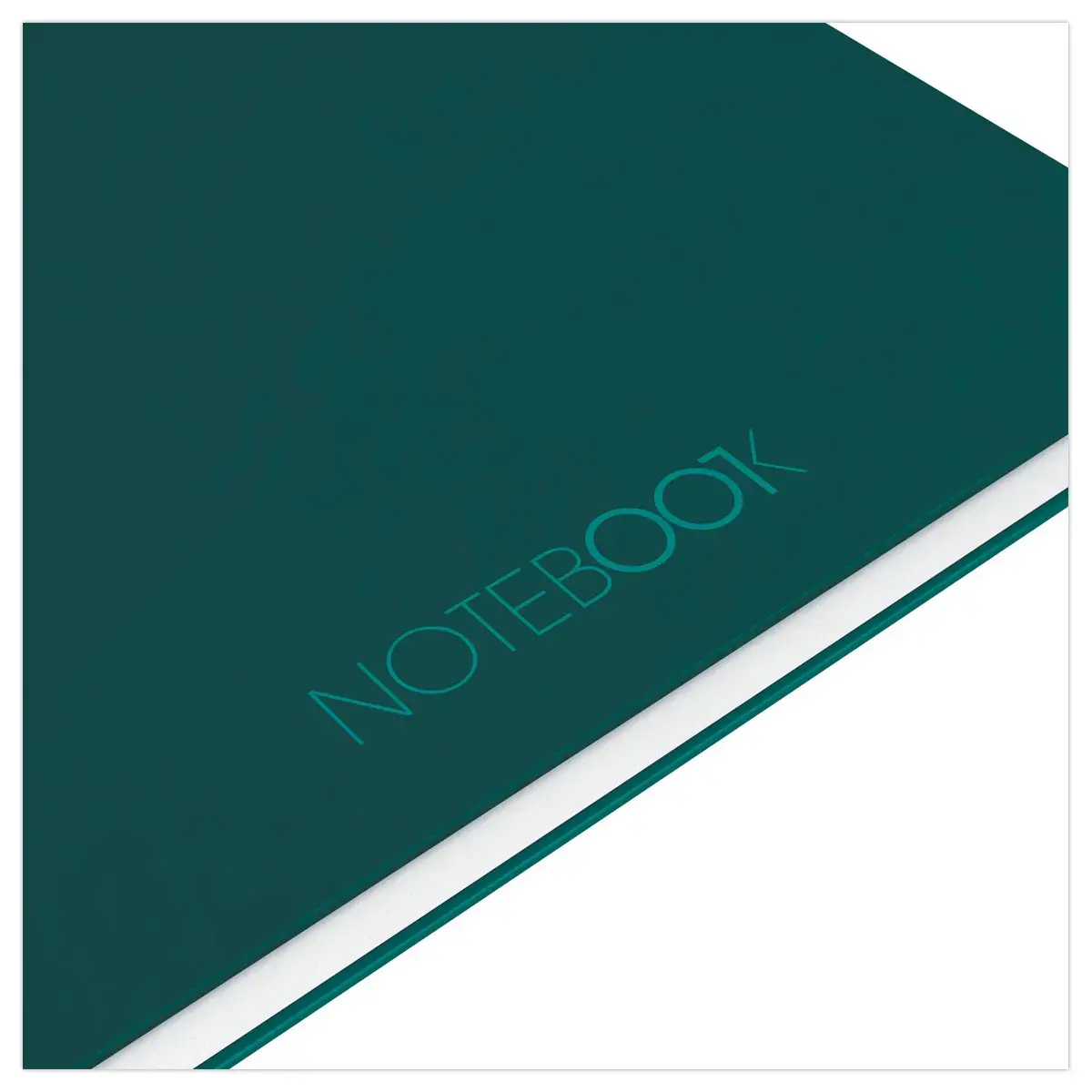Cahier spirale Notebook A4+, 160p, 5x5, Oxford international Vert photo du produit