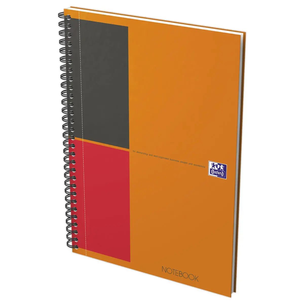 4 Cahier Notebook B5 160 pages lign&eacute;s Oxford International photo du produit