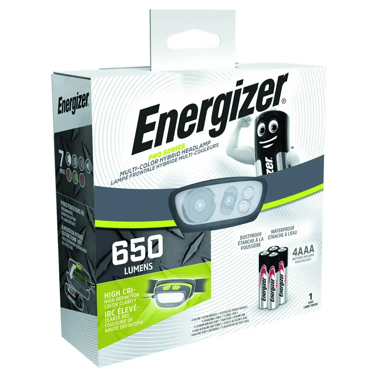 Torche frontale hybride - 7 modes - Energizer photo du produit
