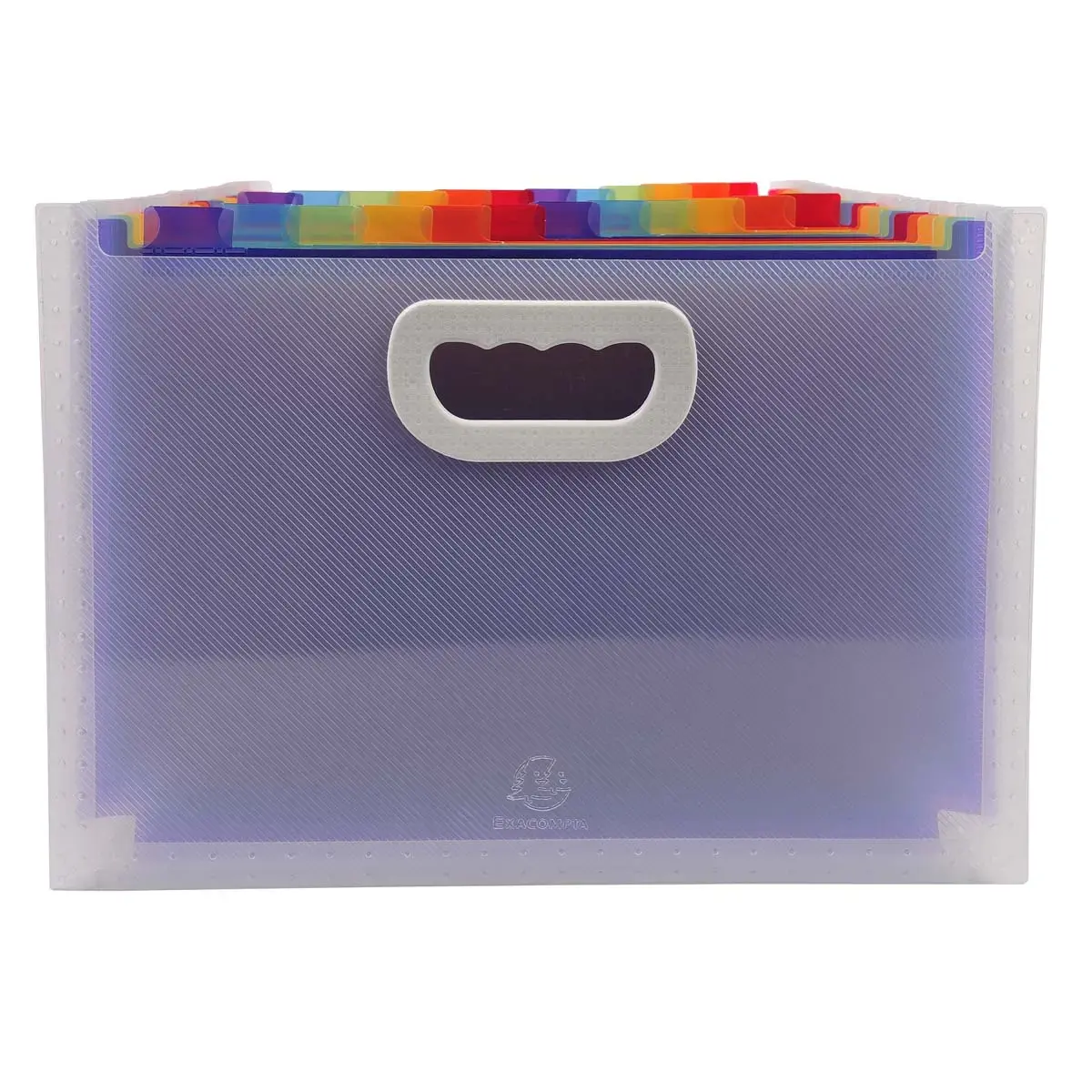 Trieur Maxi 24 compartiments polypropylène Crystal - Cristal - EXACOMPTA photo du produit