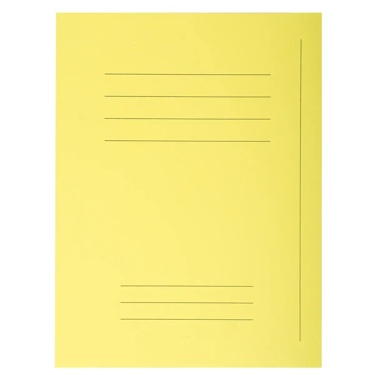 Paquet 50 chemises Forever® 220 100% recyclé avec impression - 24x32cm - Jaune - EXACOMPTA photo du produit