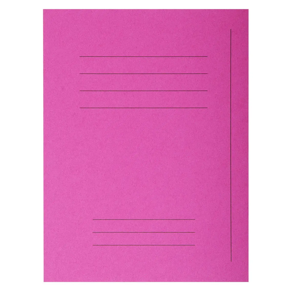 Paquet 50 chemises Forever&reg; 220 100% recycl&eacute; avec impression - 24x32cm - Fuchsia - EXACOMPTA photo du produit