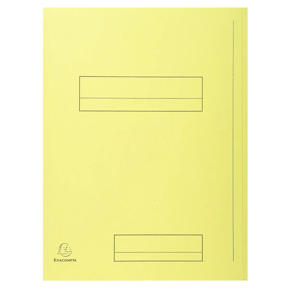 Paquet de 50 chemises imprimées 2 rabats SUPER 210 - 24x32cm - Canari - EXACOMPTA photo du produit