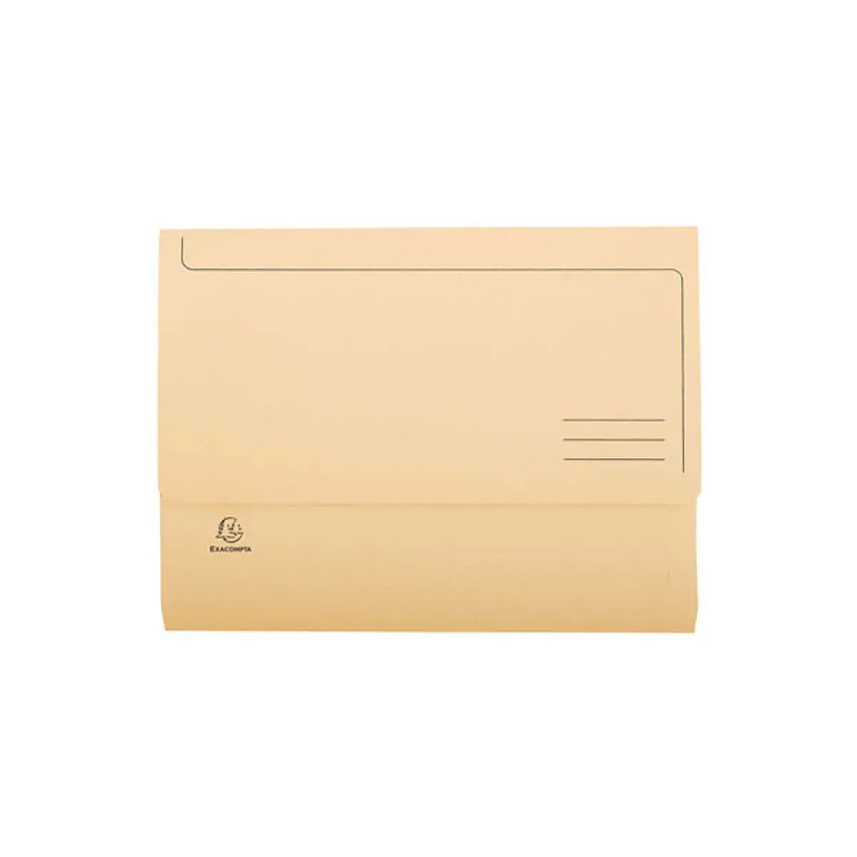 Paquet de 50 chemises poche SUPER 210 - 24,5x32,5cm - Bulle - EXACOMPTA photo du produit