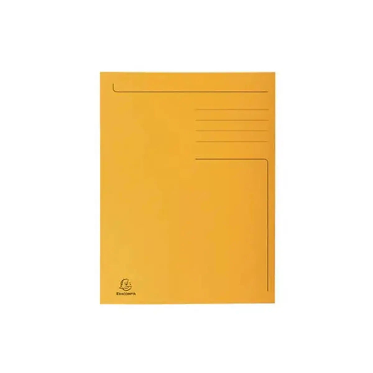 Chemise imprimée 3 rabats Forever® 280gm² - Folio - Orange - EXACOMPTA photo du produit