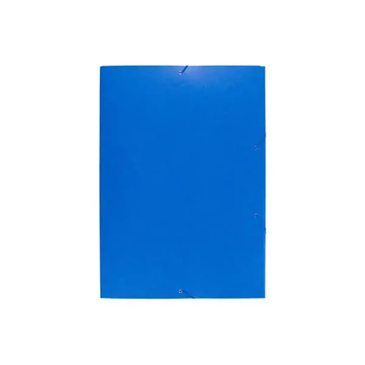 Chemise &agrave; &eacute;lastique 3 rabats carte lustr&eacute;e 600gm&sup2; - A2 - Bleu - EXACOMPTA photo du produit