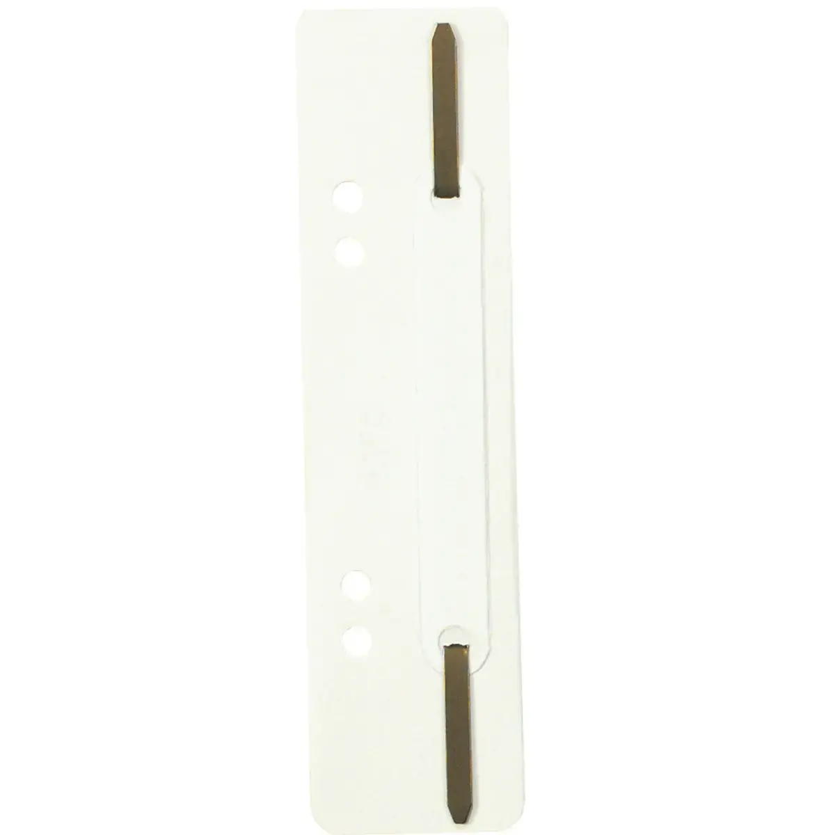 Fixe-dossiers à lamelle polypropylène - Blanc - EXACOMPTA photo du produit