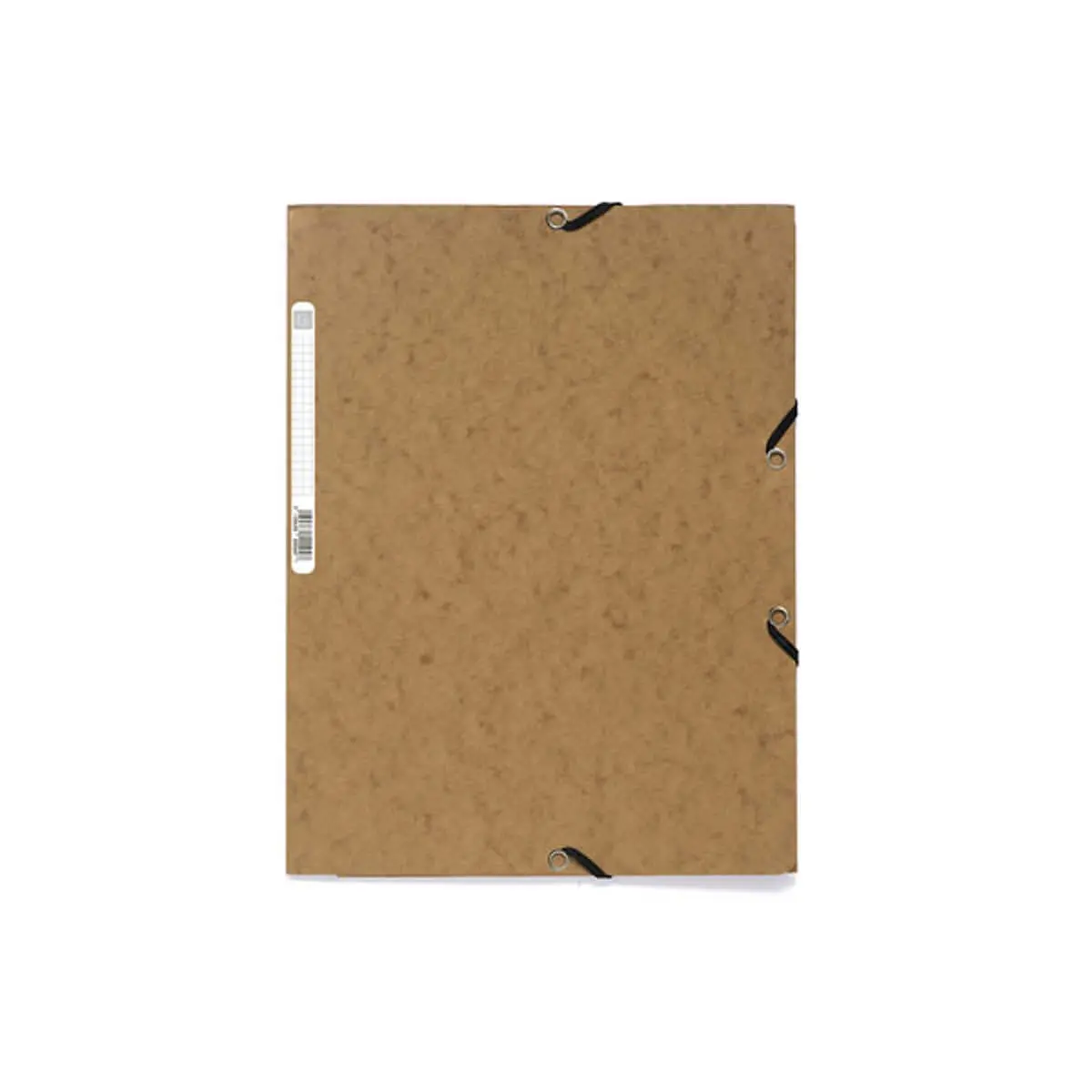 Chemise 3 rabats à élastiques carte lustrée 400g/m2 - A4 - Tabac - EXACOMPTA photo du produit