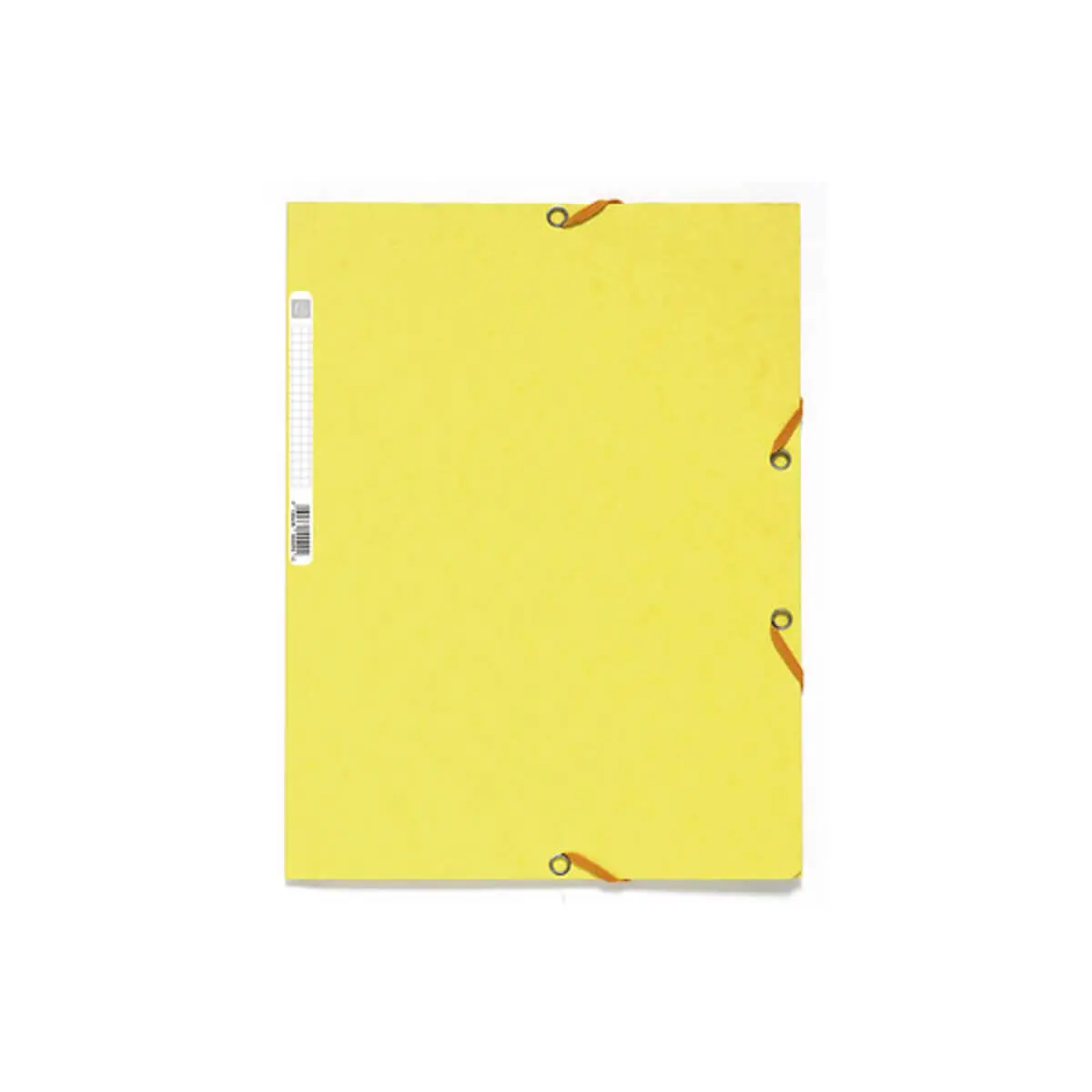 Chemise 3 rabats à élastiques carte lustrée 400g/m2 - A4 - Jaune citron - EXACOMPTA photo du produit