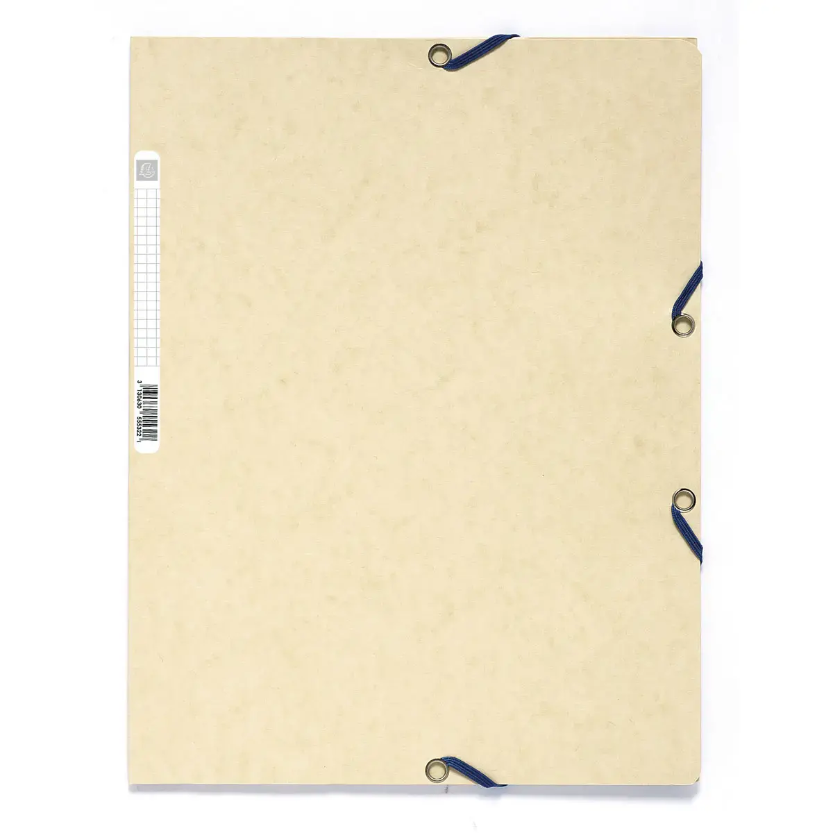 Chemise 3 rabats &agrave; &eacute;lastiques carte lustr&eacute;e 400g/m2 &reg; - A4 - Couleurs assorties pastels - EXACOMPTA photo du produit