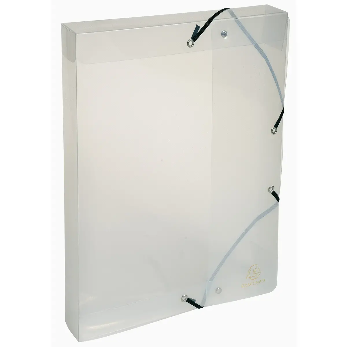 Boite de classement Exabox dos 40mm Polypropyl&egrave;ne Crystal - A4 - Cristal - EXACOMPTA photo du produit
