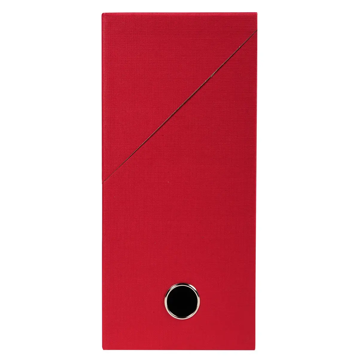 Boite transfert Dos 120mm papier toilé - Rouge - EXACOMPTA photo du produit