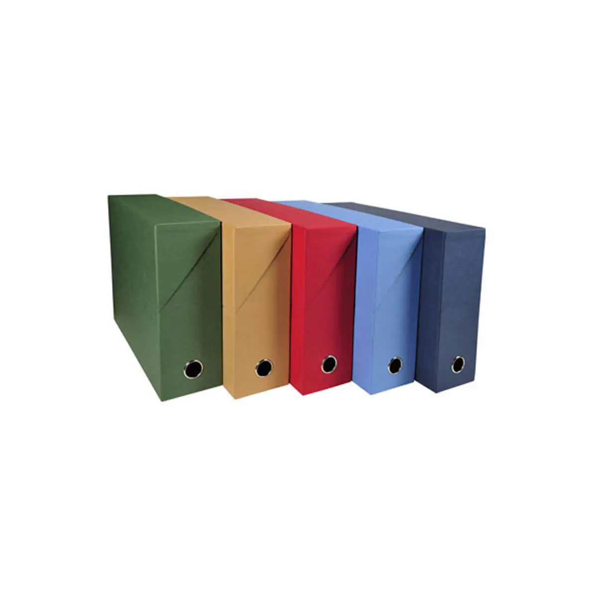 Boite transfert Dos 90mm papier toil&eacute; - Couleurs assorties - EXACOMPTA photo du produit