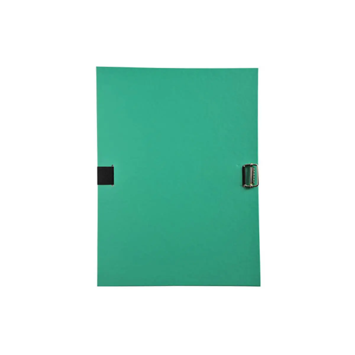 Chemise &agrave; sangle dos extensible avec rabat en pied et boucle &agrave; coulisseau crant&eacute; - polypropyl&egrave;ne - Vert - EXACOMPTA photo du produit