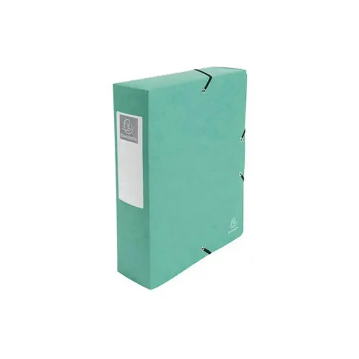 Boite de classement Exabox Dos 80mm Carte lustrée - A4 - Vert - EXACOMPTA photo du produit