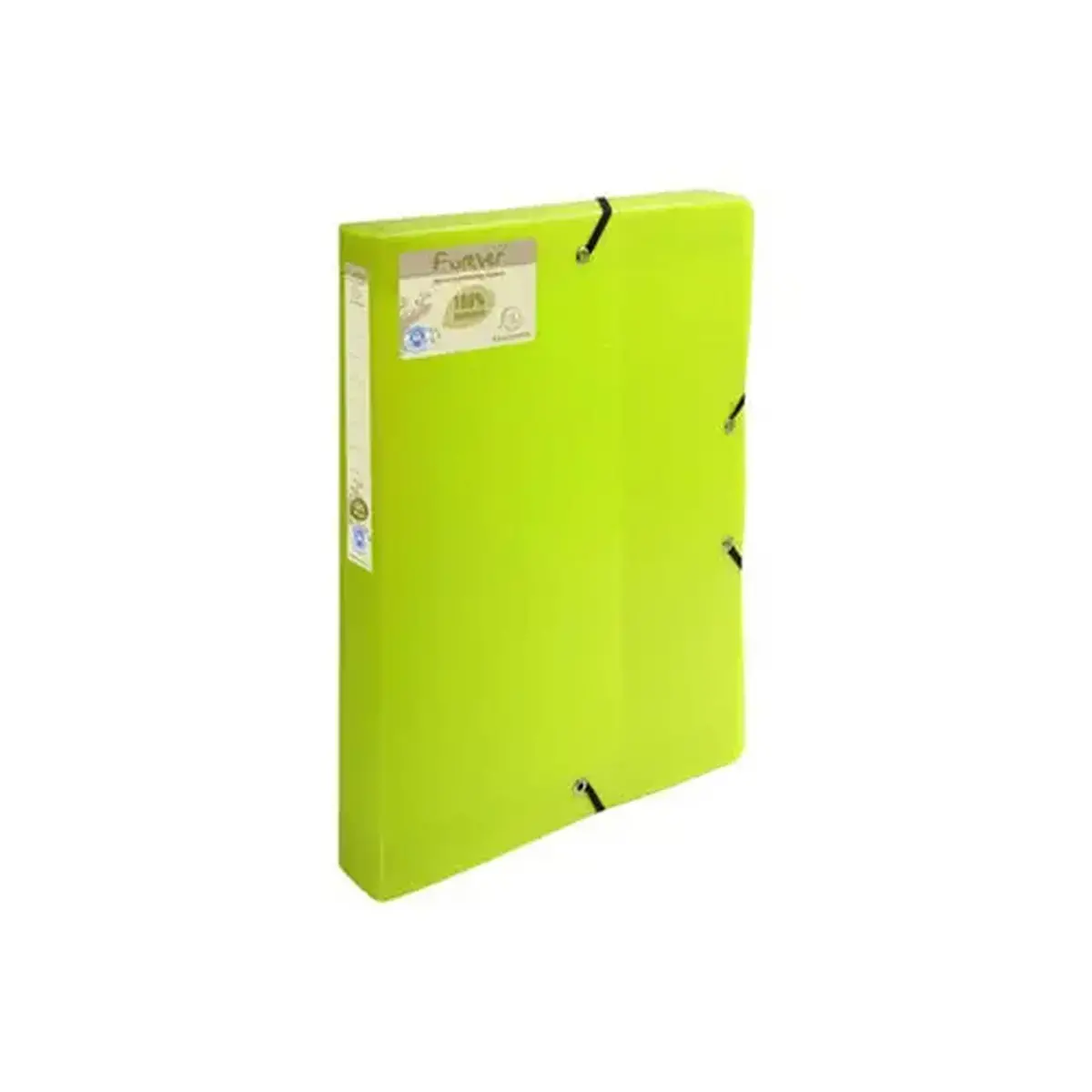 Boite de classement Exabox dos 40mm polypropyl&egrave;ne 7/10e Forever&reg; PP - A4 - Vert anis - EXACOMPTA photo du produit
