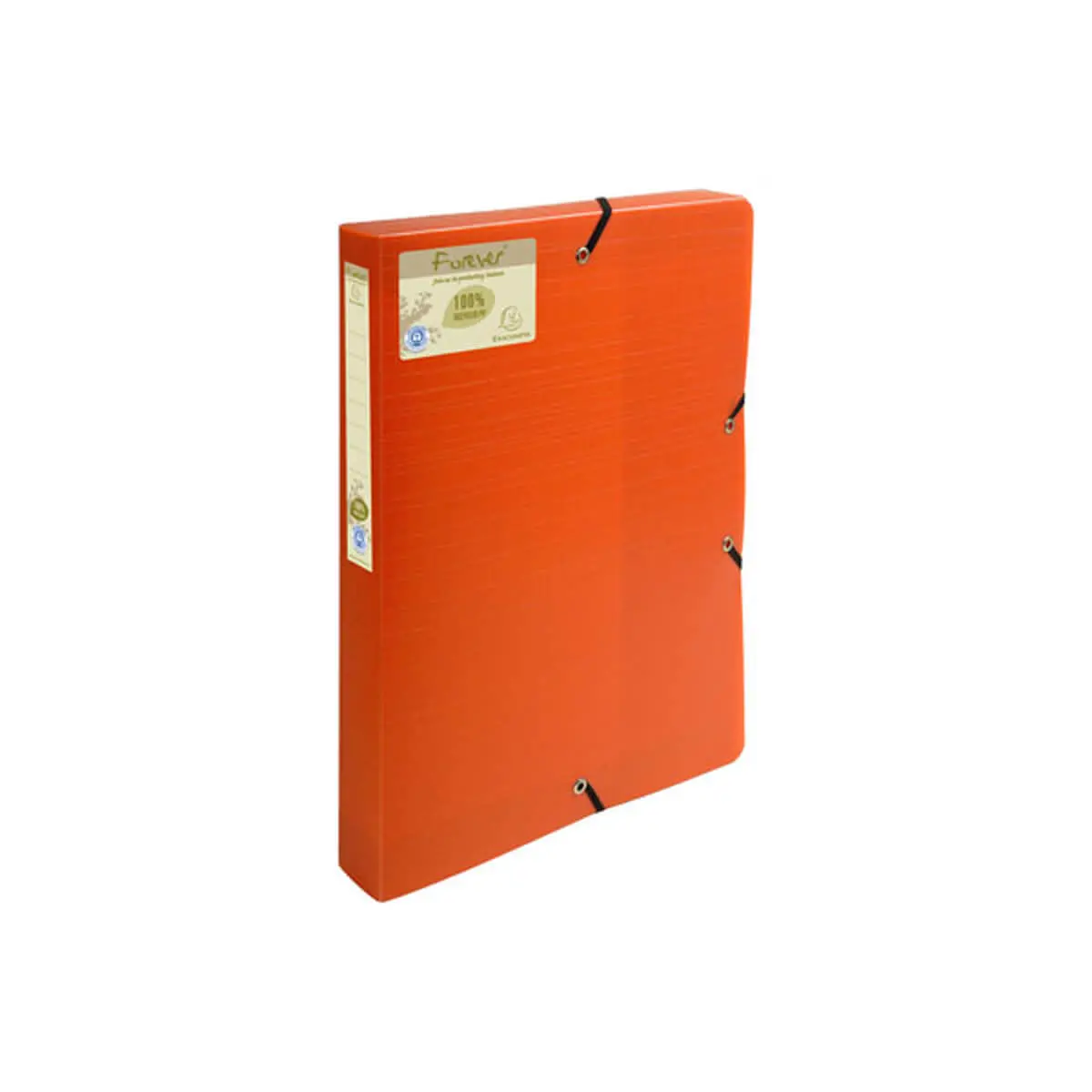Boite de classement Exabox dos 40mm polypropylène 7/10e Forever® PP - A4 - Orange - EXACOMPTA photo du produit