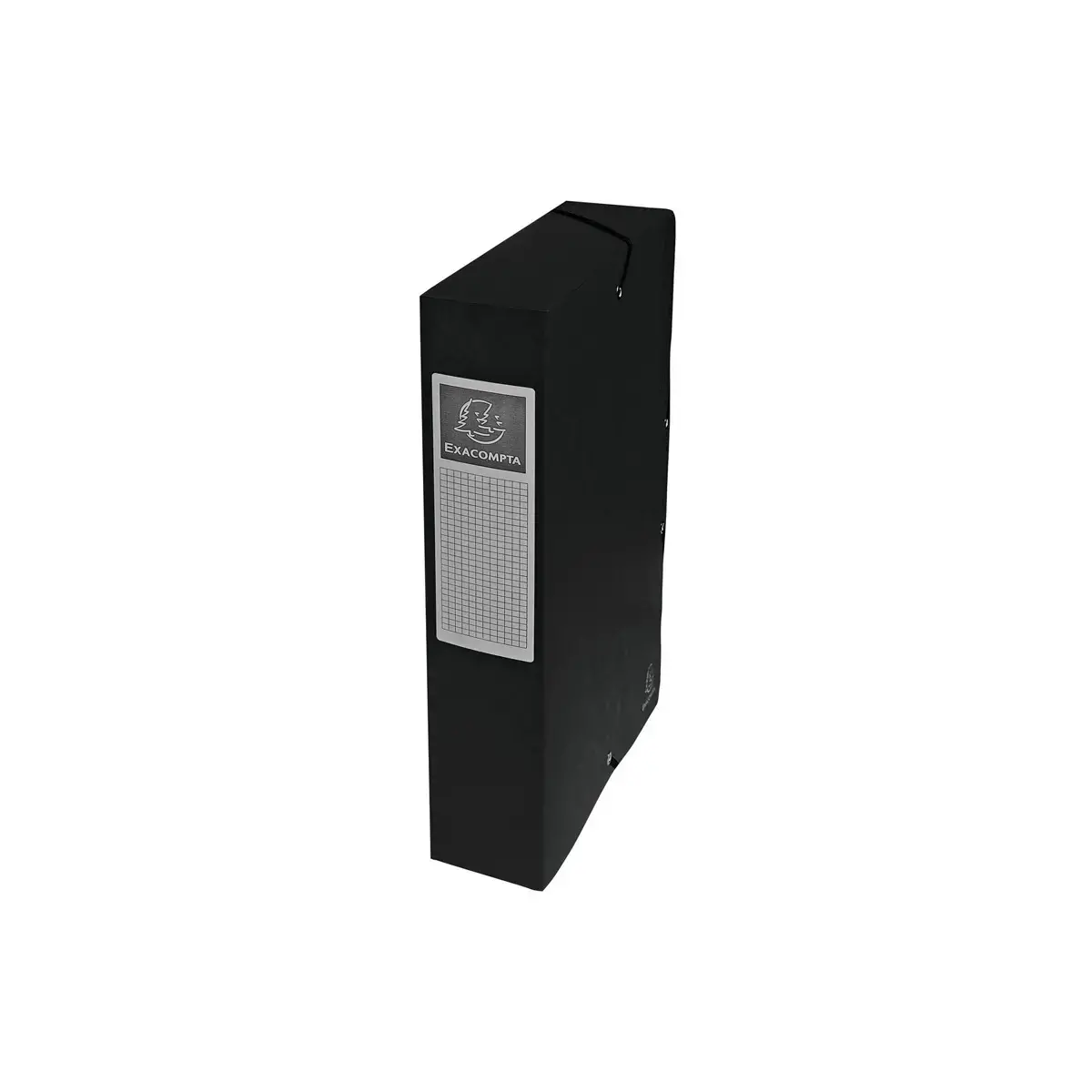 Boite de classement Exabox Dos 60mm Carte lustrée - A4 - Noir - EXACOMPTA photo du produit