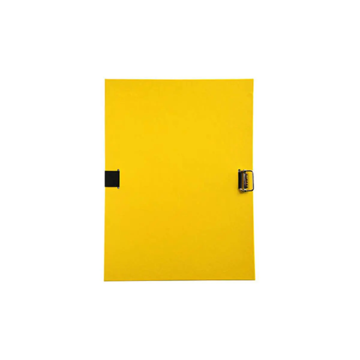 Chemise à sangle dos extensible avec rabat en pied et boucle à coulisseau cranté - polypropylène - Jaune - EXACOMPTA photo du produit