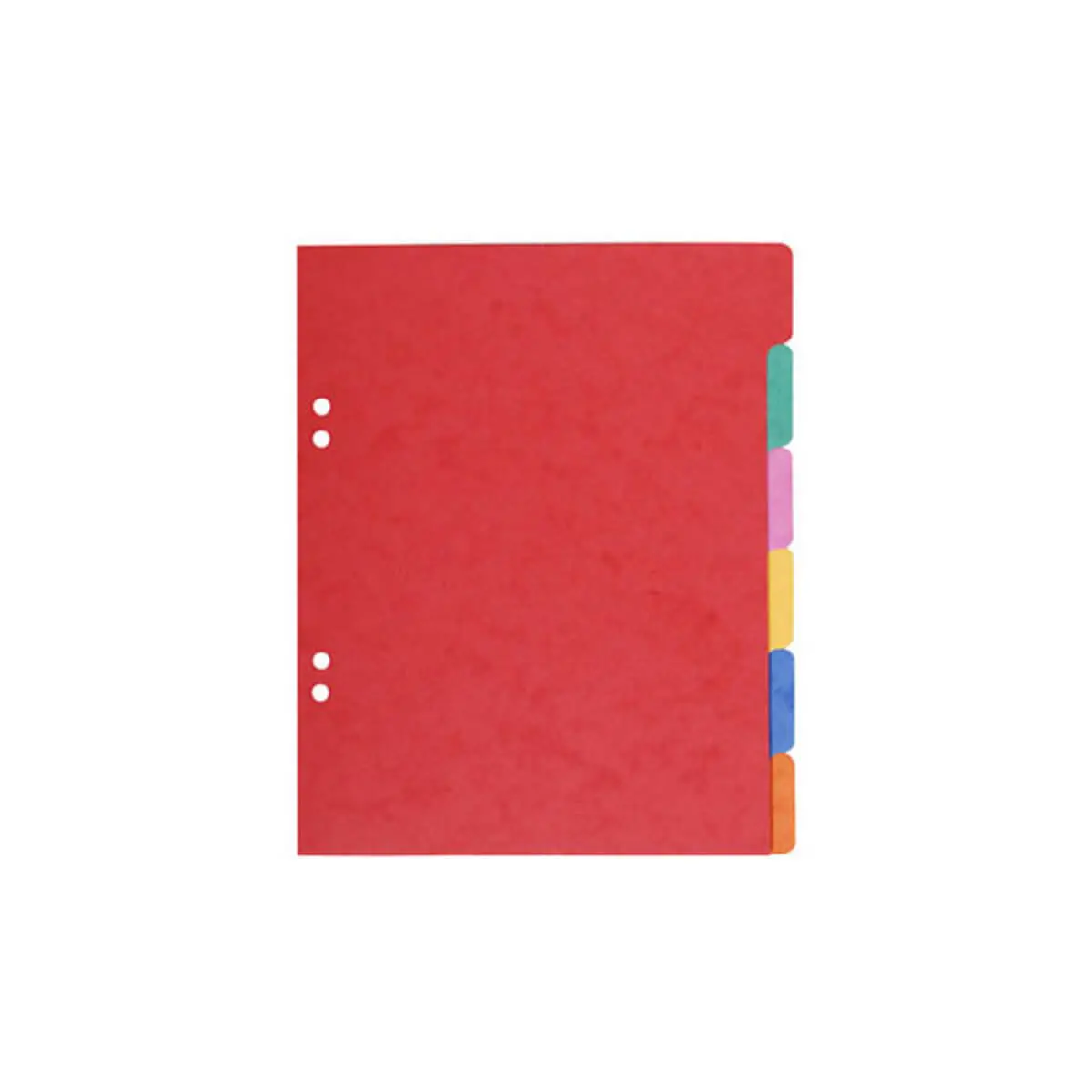 Intercalaires carte lustrée 225g 6 positions - format écolier 17x22cm - EXACOMPTA photo du produit