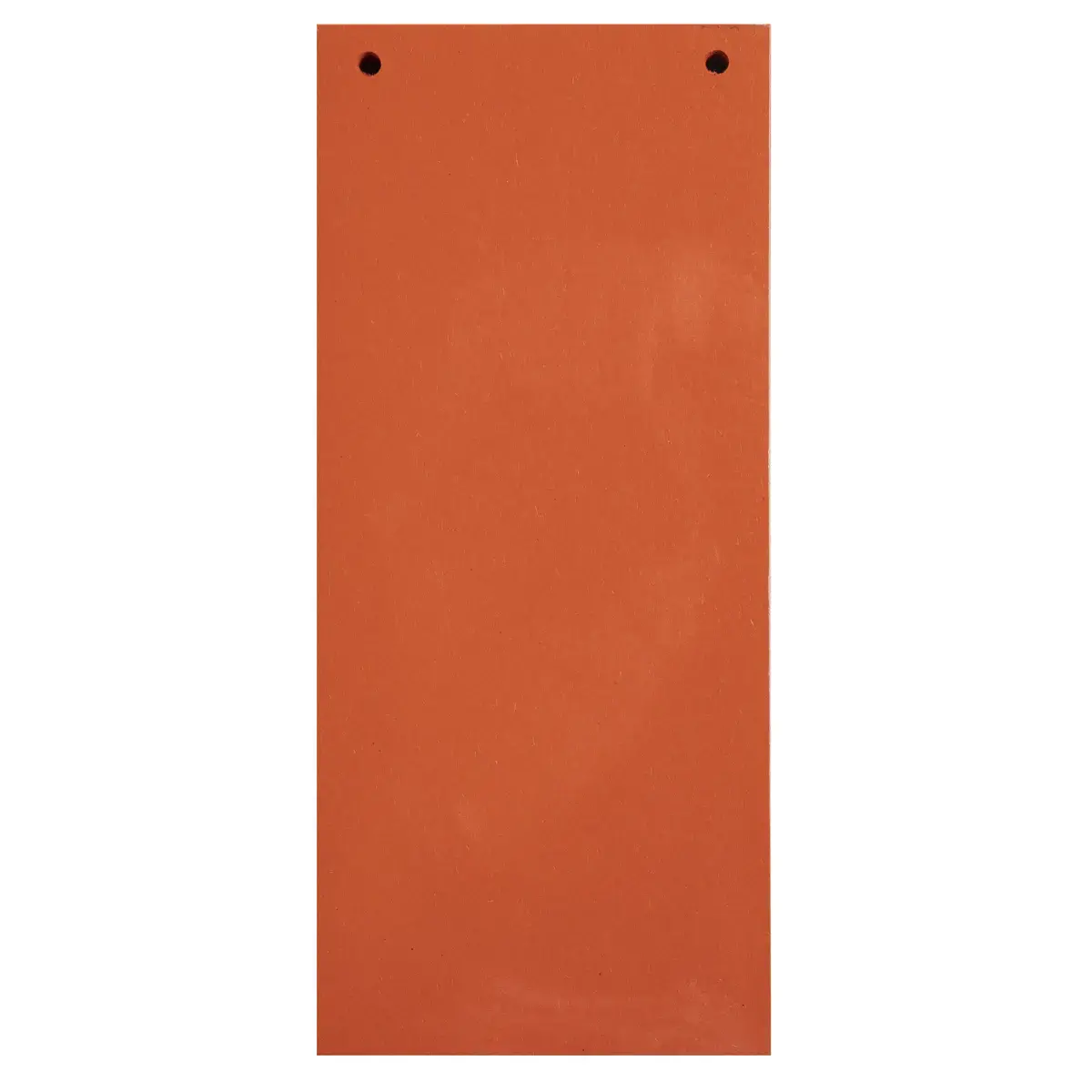 Paquet 100 fiches intercalaires horizontales unies perfor&eacute;es Forever - 105x240mm - Orange - EXACOMPTA photo du produit