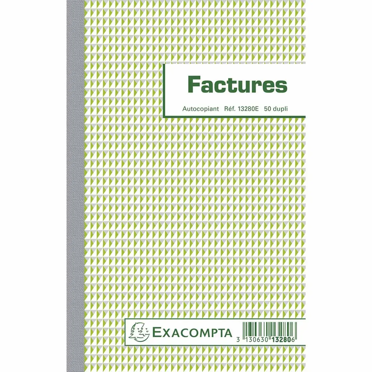 Manifold Factures 21x13,5cm 50 feuillets dupli auocopiants - EXACOMPTA photo du produit