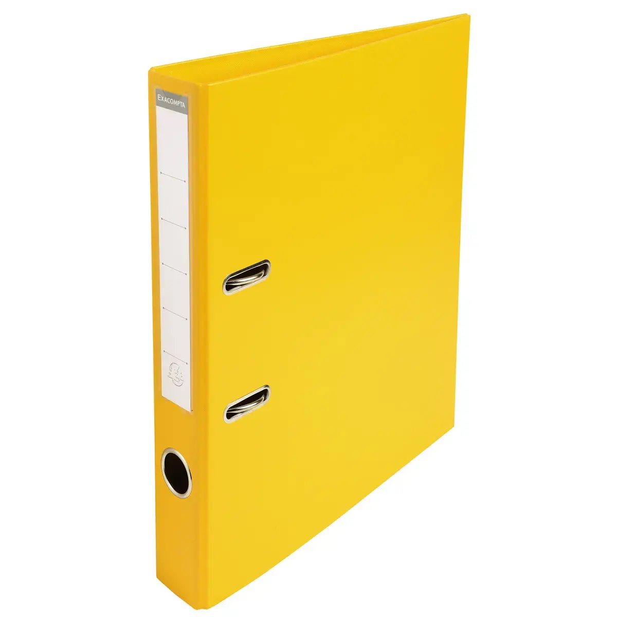 Classeur à levier PVC A4 dos de 50mm. - Jaune - EXACOMPTA photo du produit
