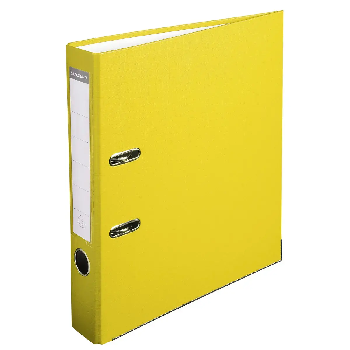 Classeur &agrave; levier polypropyl&egrave;ne dos de 50mm - A4. - Jaune - EXACOMPTA photo du produit