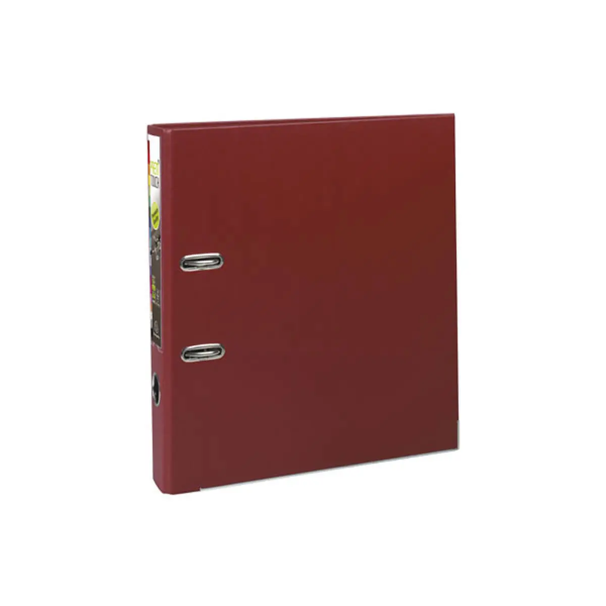 Classeur à levier Prem'Touch intérieur et extérieur en polypropylène - Dos 50mm - A4 maxi. - Bordeaux - EXACOMPTA photo du produit