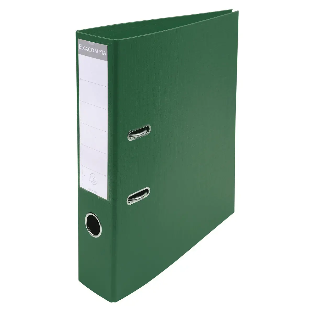 Classeur &agrave; levier PVC A4 dos de 70mm. - Vert fonc&eacute; - EXACOMPTA photo du produit