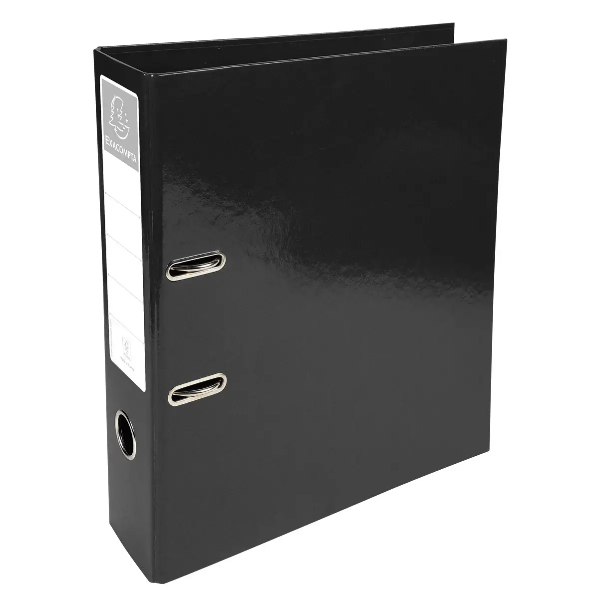 Classeur &agrave; levier Iderama Prem'Touch&reg; dos 70mm - Noir - EXACOMPTA photo du produit