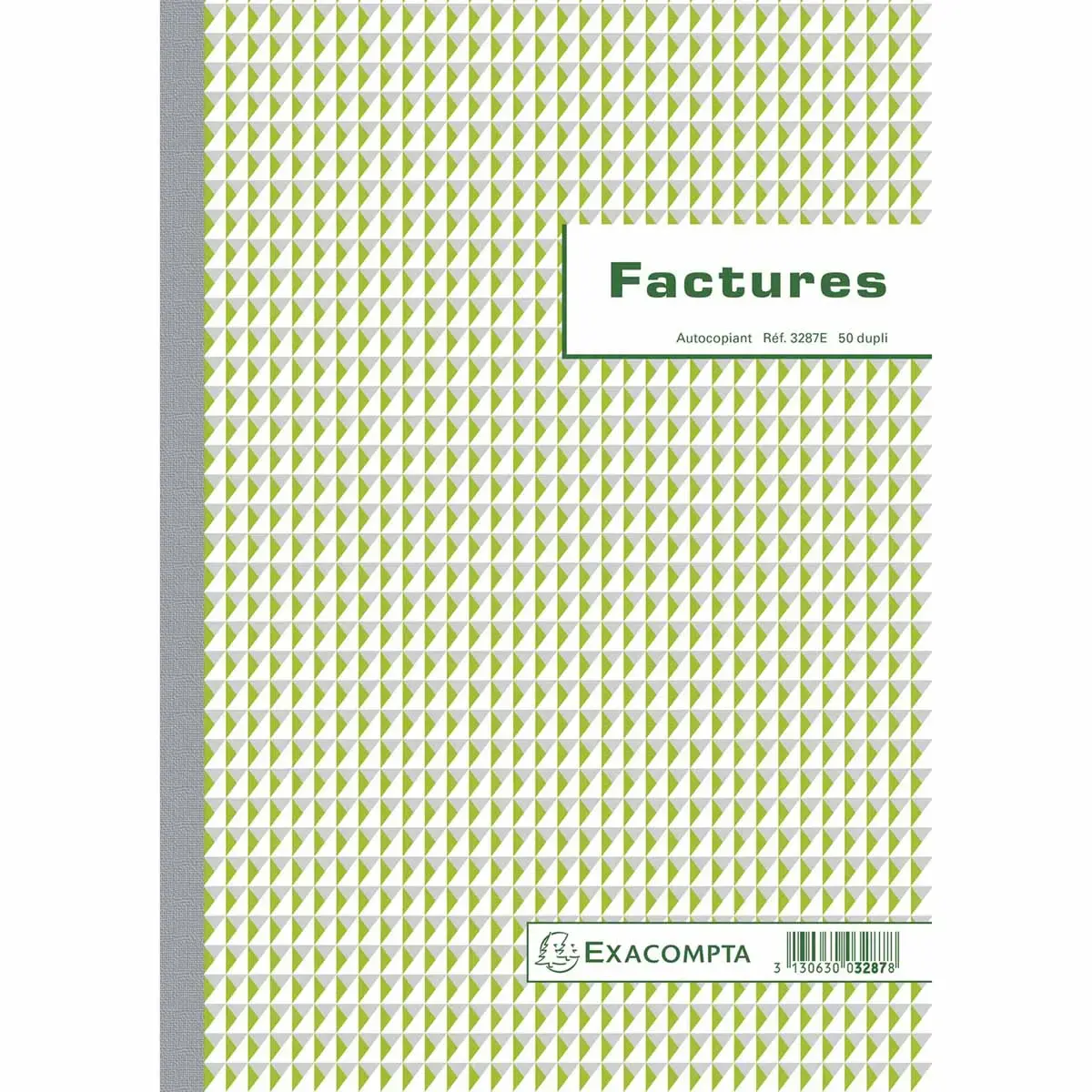 Manifold Factures avec mention TVA 29,7x21cm 50 feuillets dupli autocopiants - EXACOMPTA photo du produit