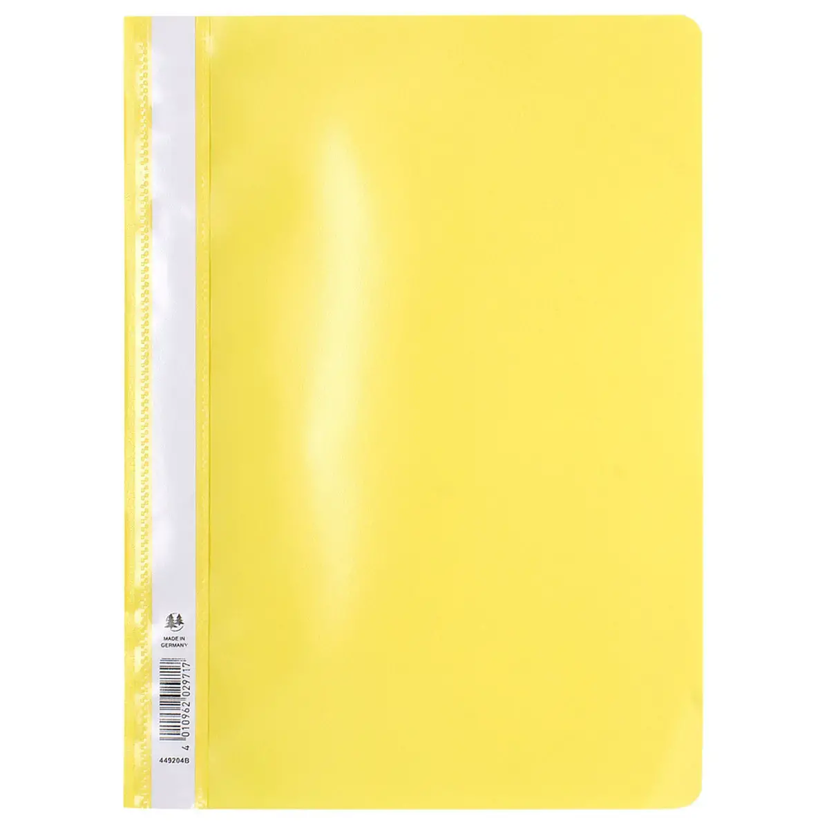 Chemise de pr&eacute;sentation &agrave; lamelles Polypropyl&egrave;ne standard - A4 - Jaune - EXACOMPTA photo du produit