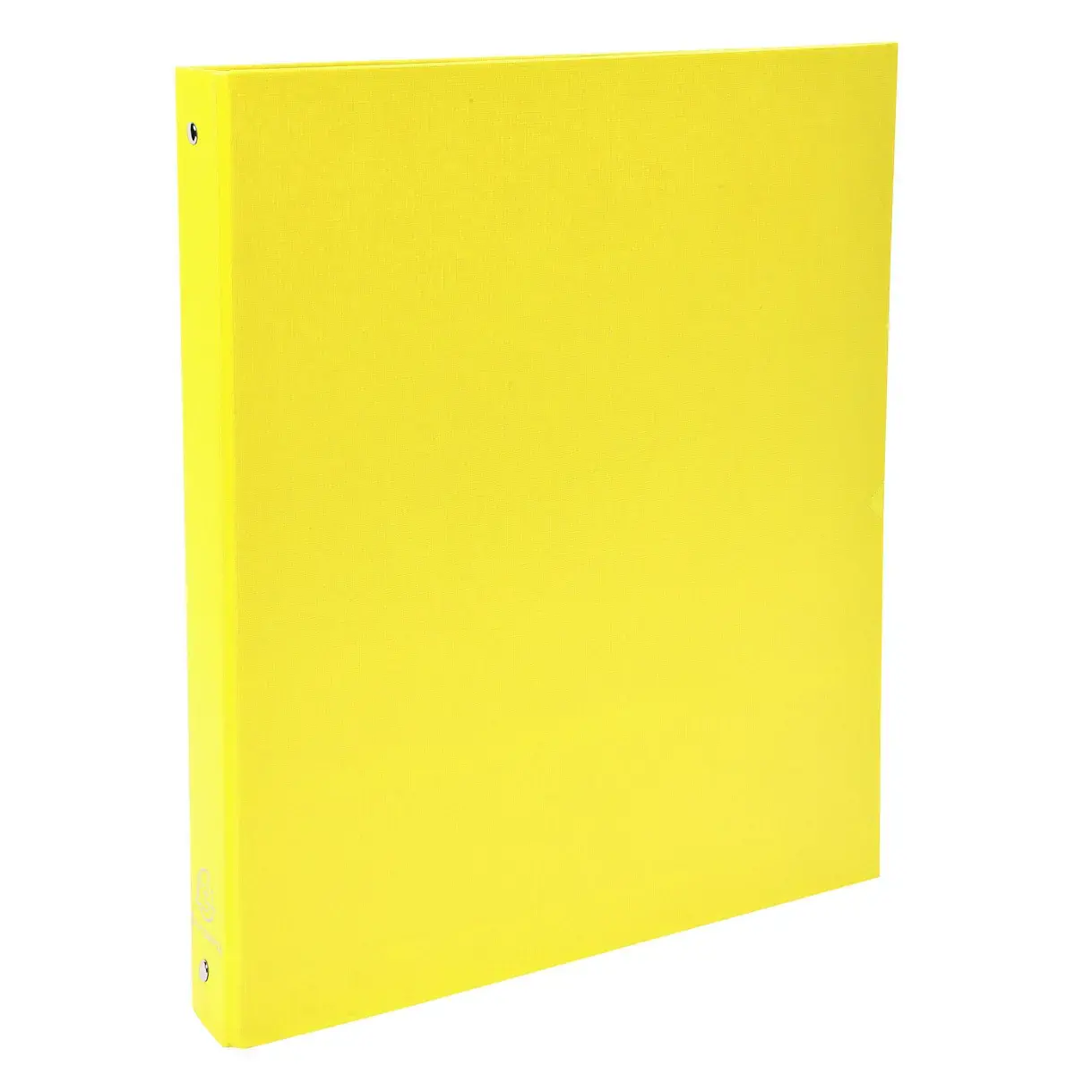 Classeur rembord&eacute; polypropyl&egrave;ne 4 anneaux 30mm - A4 - Jaune - EXACOMPTA photo du produit