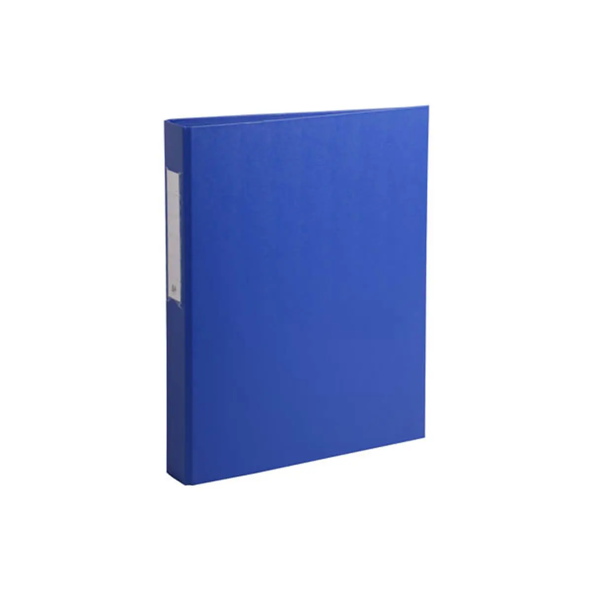 Classeur rembord&eacute; polypropyl&egrave;ne 2 anneaux ronds de 25mm sur 3eme de couverture - Bleu - EXACOMPTA photo du produit