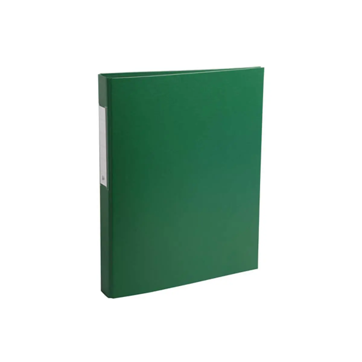 Classeur rembord&eacute; polypropyl&egrave;ne 2 anneaux ronds de 25mm sur 3eme de couverture - Vert - EXACOMPTA photo du produit