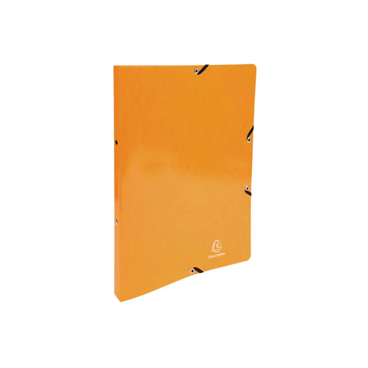 Classeur à élastiques 2 anneaux 15mm Iderama - A4 - Orange - EXACOMPTA photo du produit