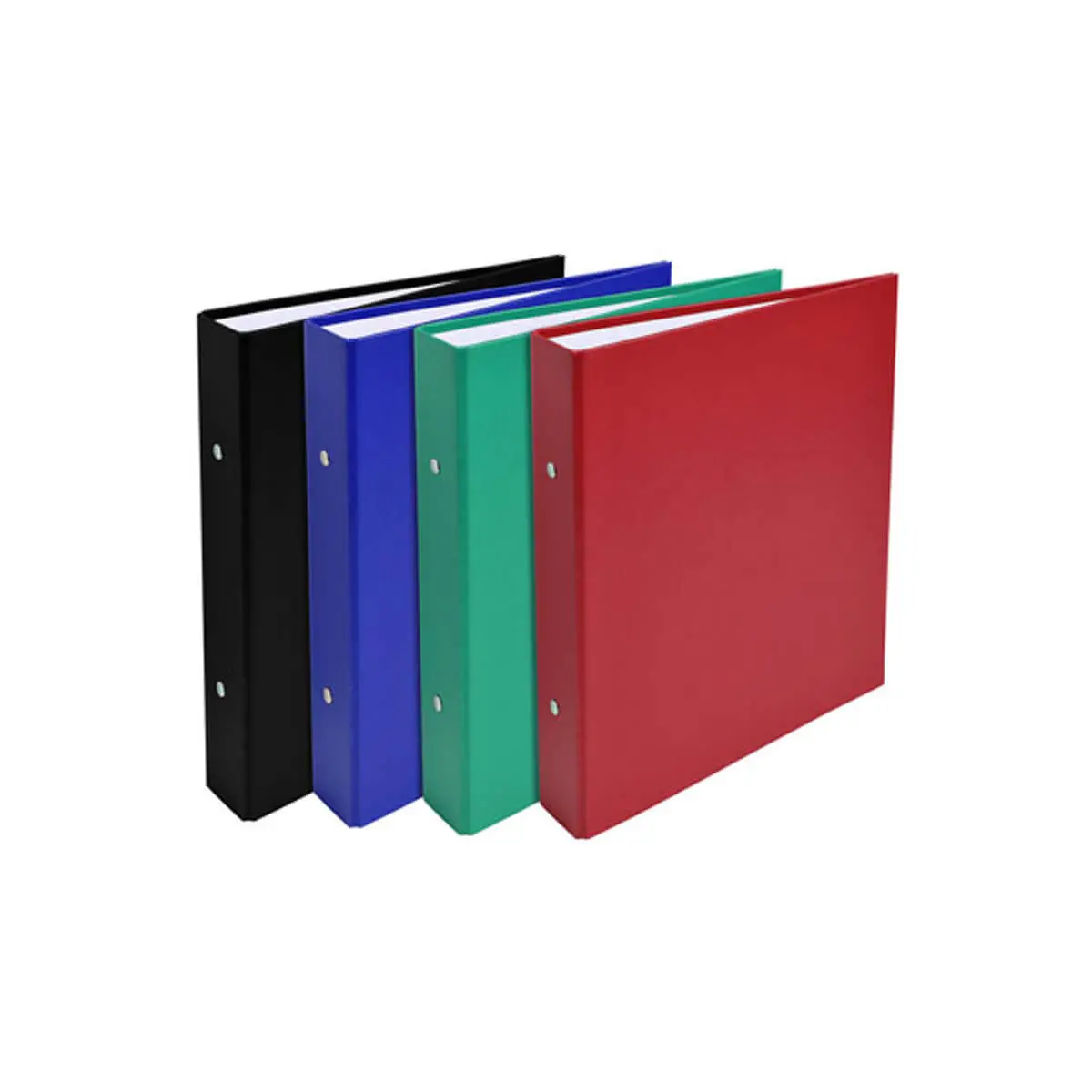 Classeur rembordé prolypropylène 2 anneaux 30mm - A5 - Couleurs assorties - EXACOMPTA photo du produit