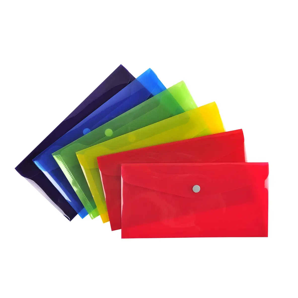 Pochette pression Iderama en polypropyl&egrave;ne - Couleurs assorties - EXACOMPTA photo du produit