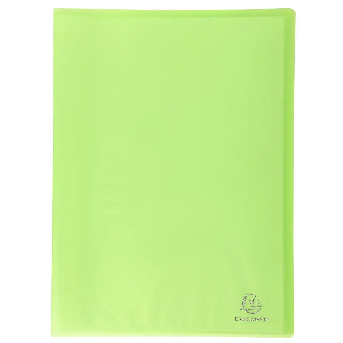 Prot&egrave;ge-documents en polypropyl&egrave;ne semi rigide Chromaline 60 vues - A4 - Vert - EXACOMPTA photo du produit