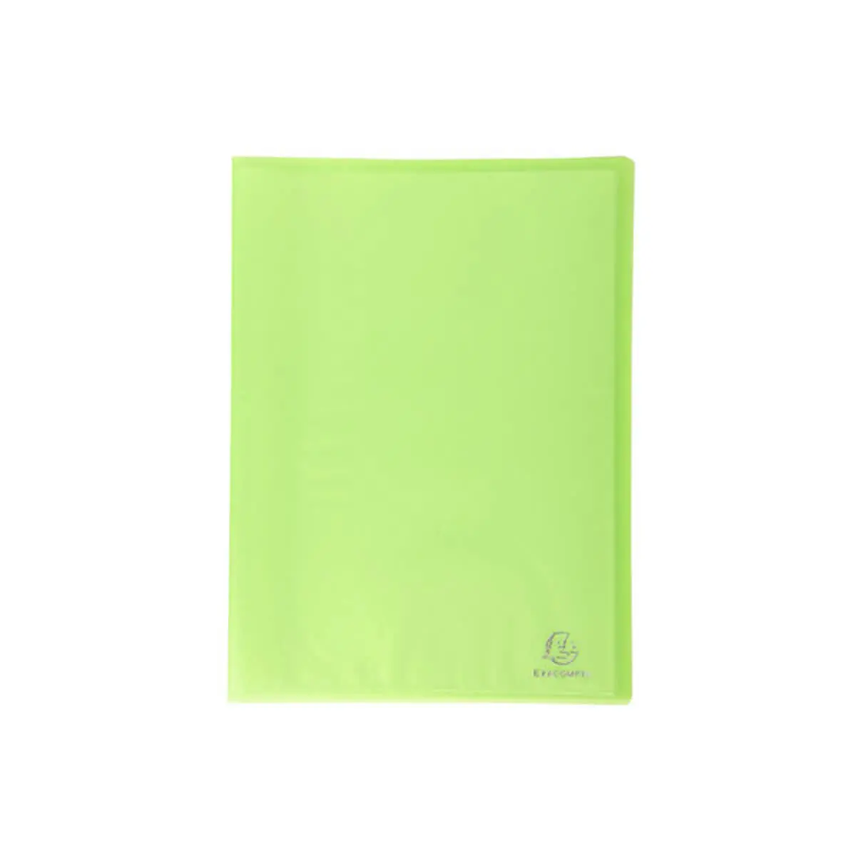 Protège-documents en polypropylène semi rigide Chromaline 80 vues - A4 - Vert - EXACOMPTA photo du produit