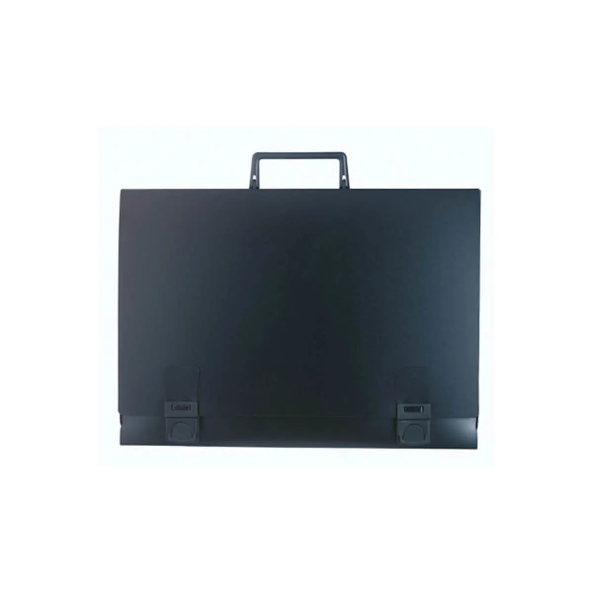 Valisette arts graphiques à poignée Dos 30 mm polypropylène rigide 12/10e - Pour format raisin - Noir - EXACOMPTA photo du produit