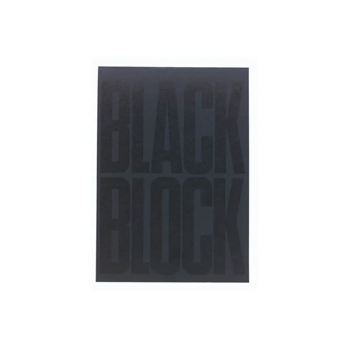 Bloc Black block 29,7x21cm - Papier jaune ligné - 70 feuillets - Noir - EXACOMPTA photo du produit