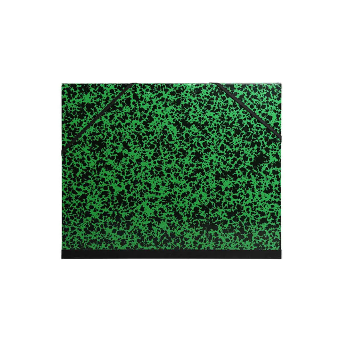 Carton à dessin Annonay avec élastiques 37x52 cm - Pour formats B3 et 1/2 raisin - Vert - EXACOMPTA photo du produit