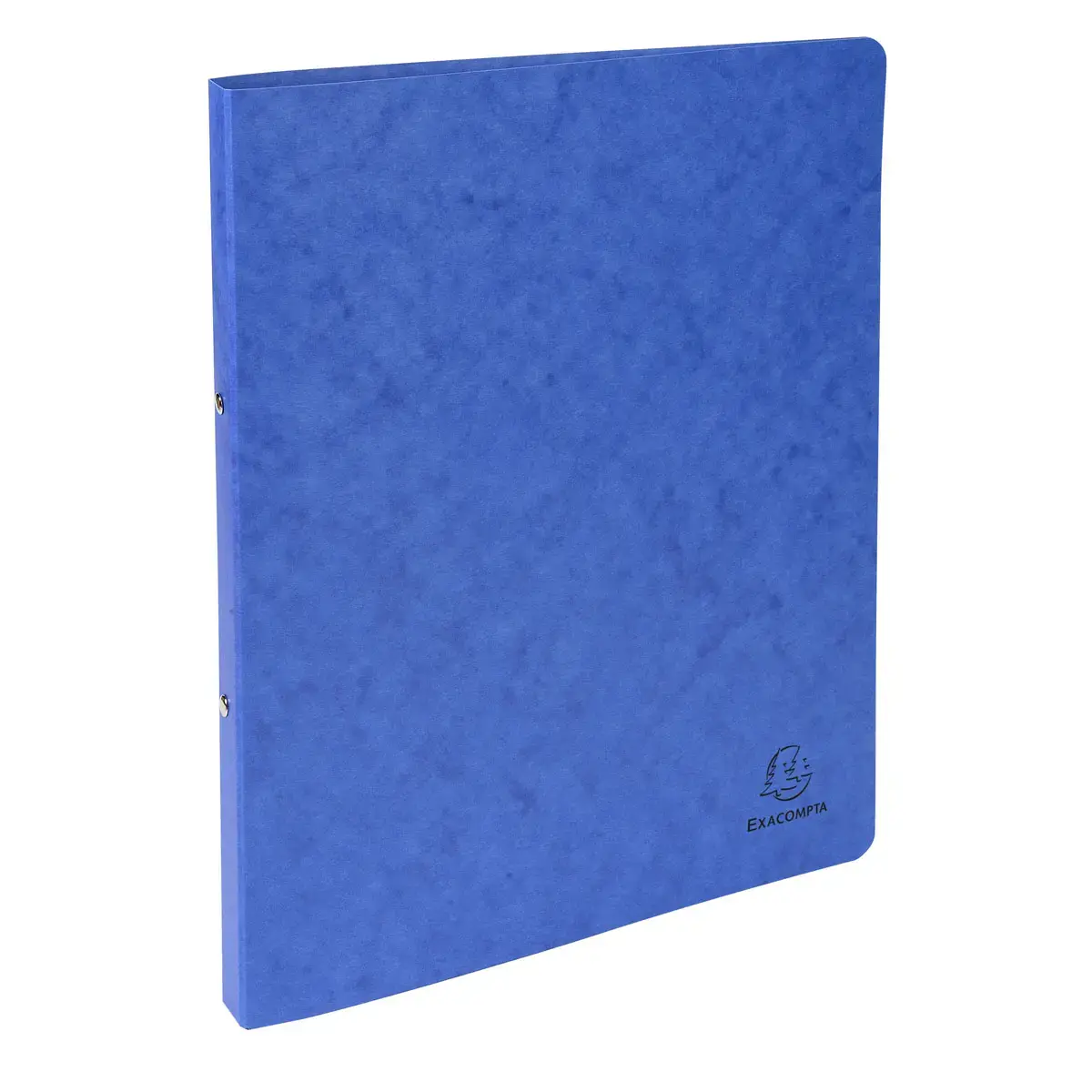 Classeur 2 anneaux 15mm Carte lustr&eacute;e - A4 - Bleu - EXACOMPTA photo du produit