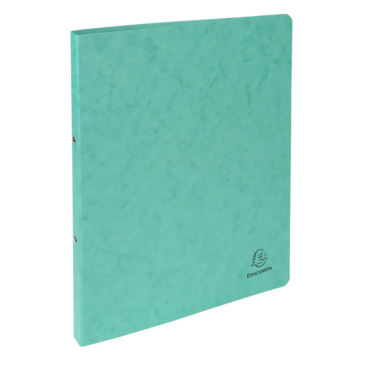 Classeur 2 anneaux 15mm Carte lustrée - A4 - Vert - EXACOMPTA photo du produit
