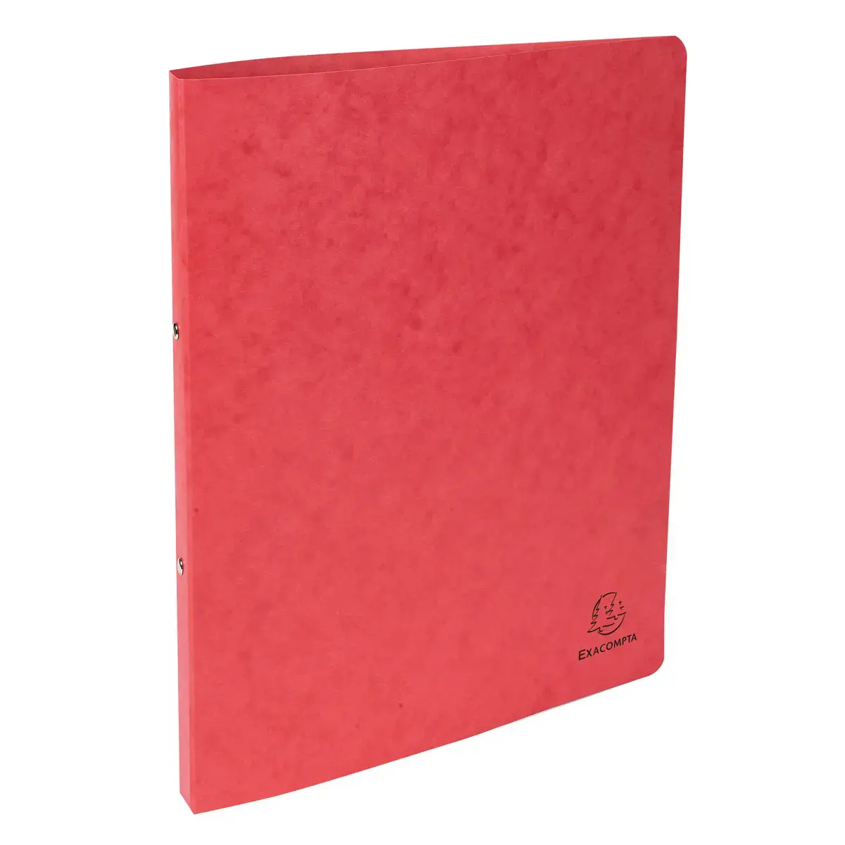 Classeur 2 anneaux 15mm Carte lustrée - A4 - Rouge - EXACOMPTA photo du produit
