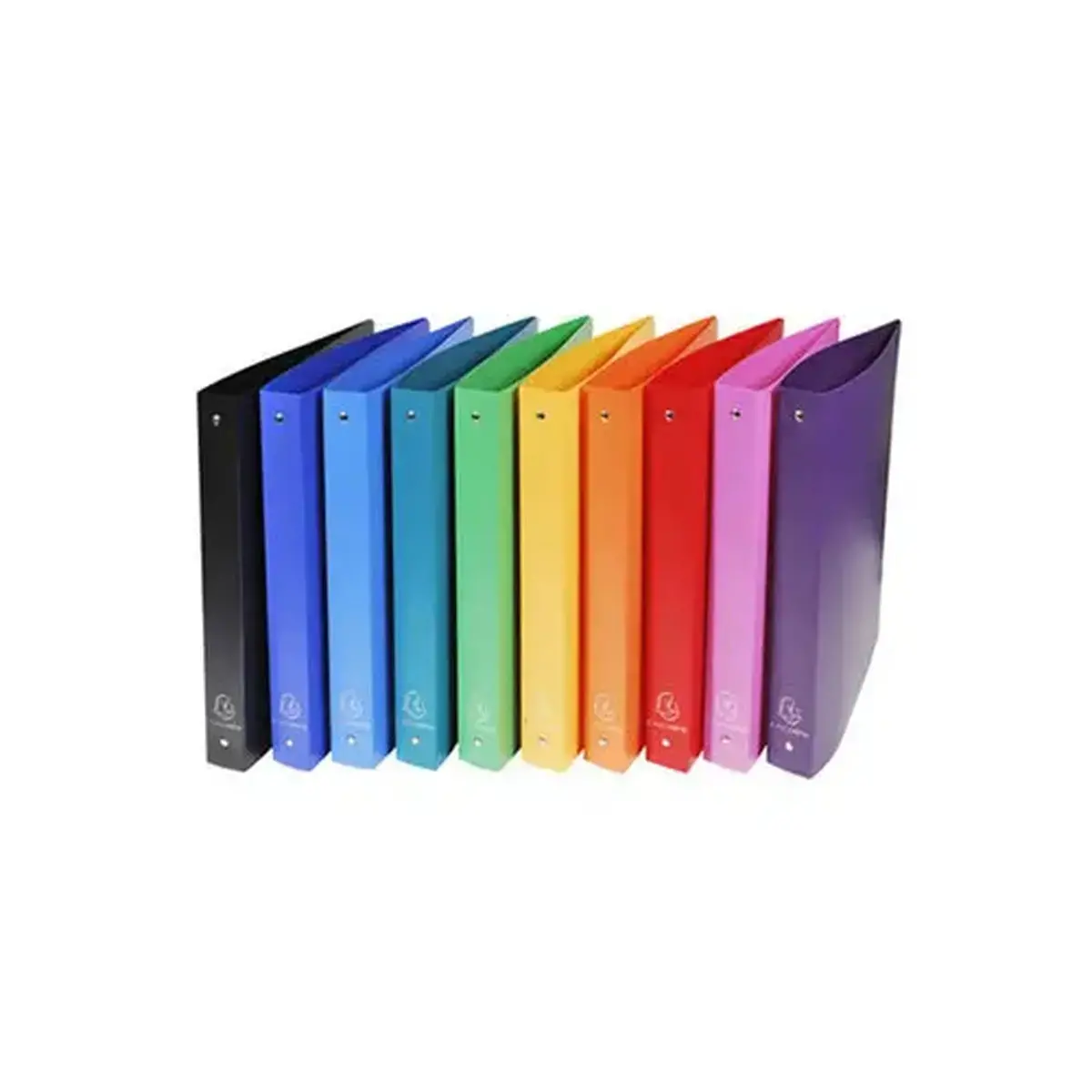 Classeur 4 anneaux 30mm polypropyl&egrave;ne OPAK - A4 Maxi - Couleurs assorties - EXACOMPTA photo du produit