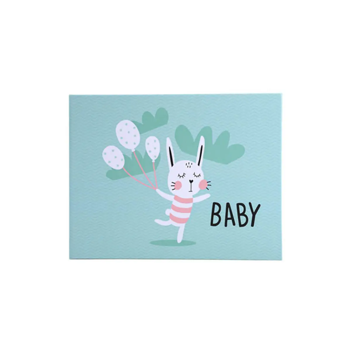 Album photos livre 30 pages blanches - Format 28,5x22cm - BABY vert - Vert - EXACOMPTA photo du produit