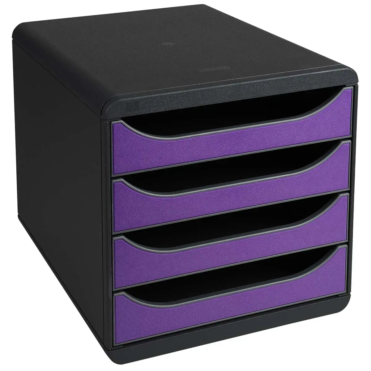 BIG-BOX Pastel noir/pastel glossy - Noir/Violet - EXACOMPTA photo du produit